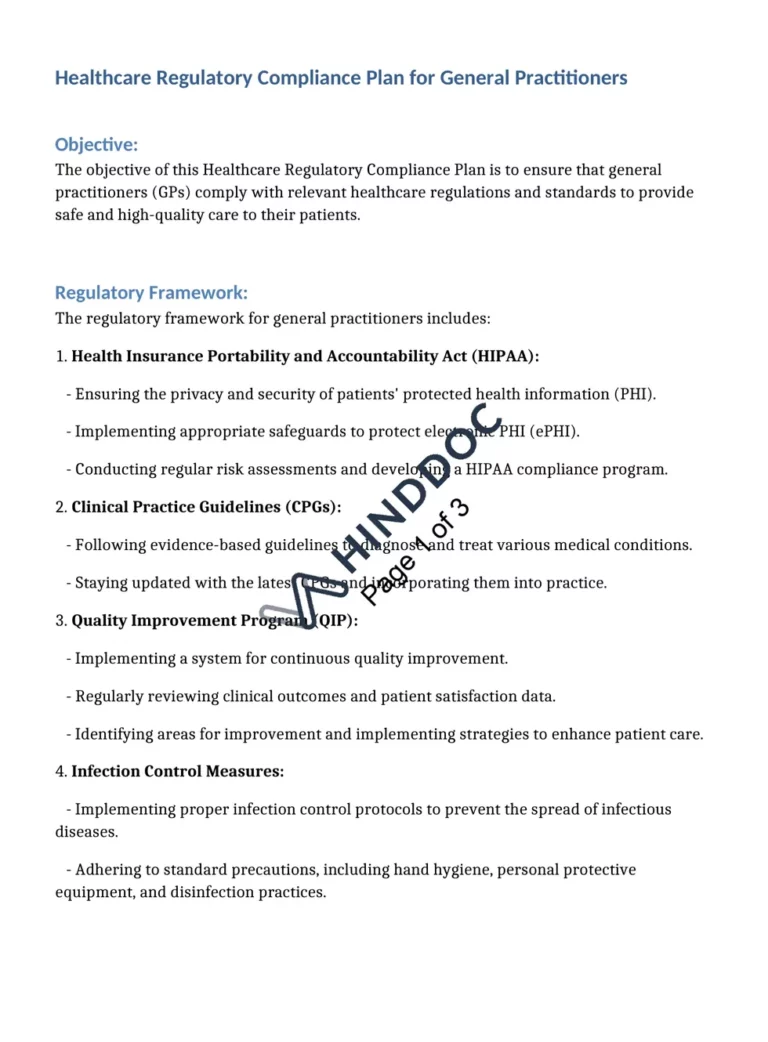 Preview_Healthcare Regulatory Compliance Plan for Legal and Compliance_3